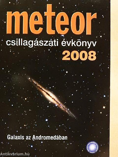 Meteor csillagászati évkönyv 2008