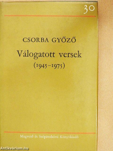 Válogatott versek