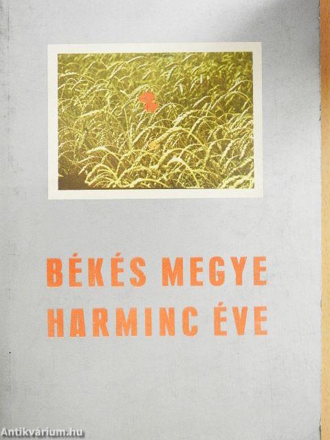 Békés megye harminc éve