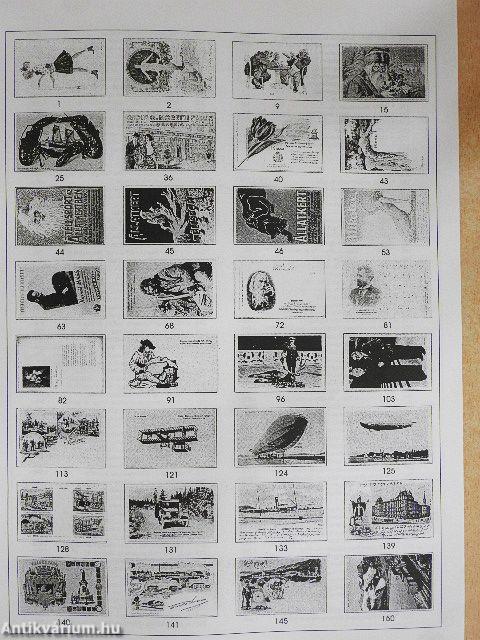 Képes levelezőlap árverés