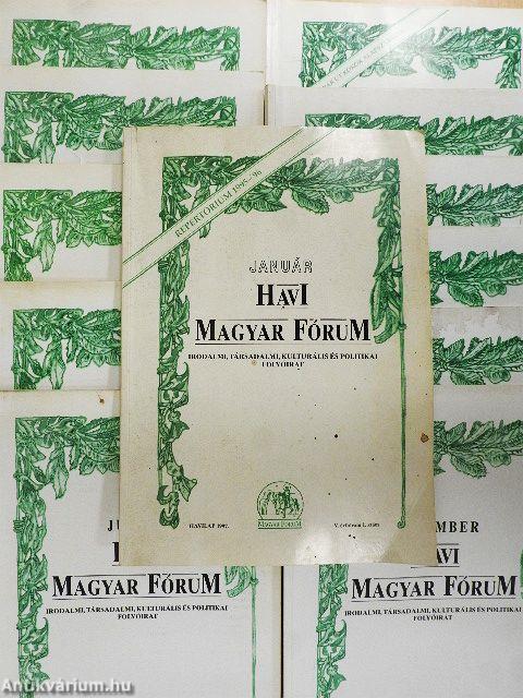 Havi Magyar Fórum 1997. január-december