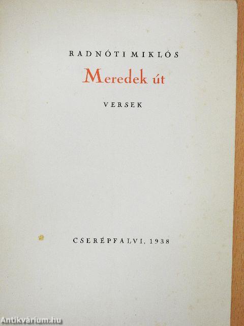Meredek út