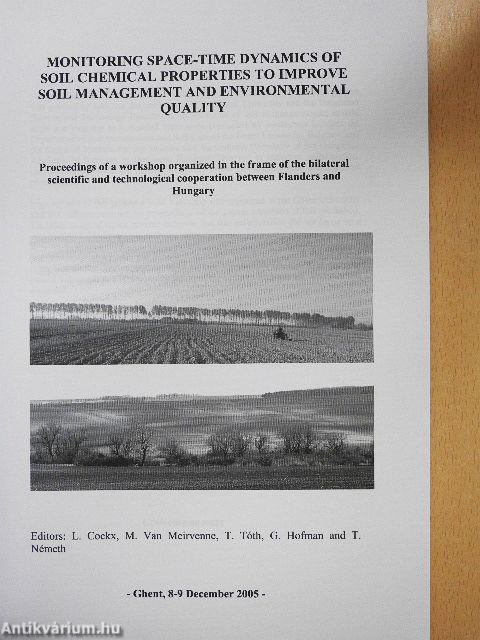 Monitoring Space-Time Dynamics of Soil Chemical Properties to Improve Soil Management and Environmental Quality