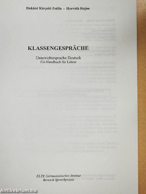 Klassengespräche