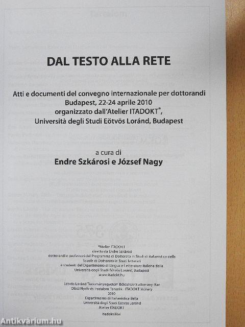 Dal testo alla rete