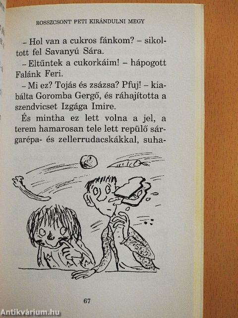 Rosszcsont Peti vakarja a fejét