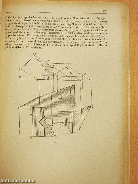 Ábrázoló geometriai példatár