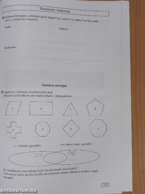 Kompetencia alapú feladatgyűjtemény matematikából 6.