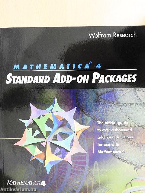 Mathematica 4 Standard Add-on Packages