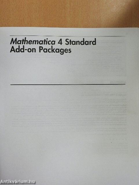 Mathematica 4 Standard Add-on Packages