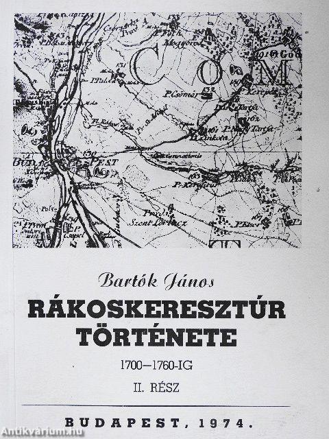 Rákoskeresztúr története II.