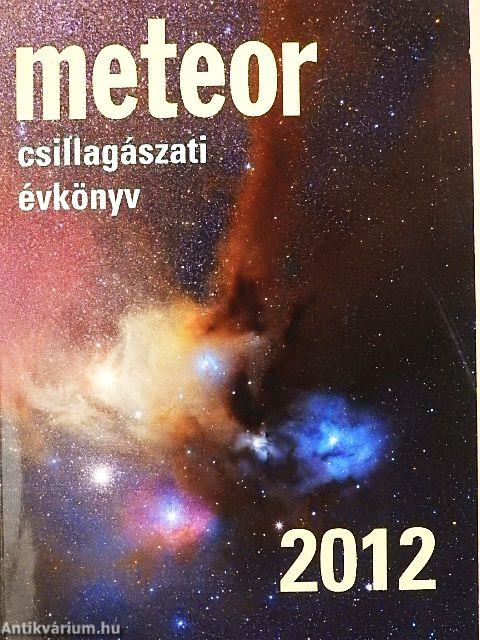 Meteor csillagászati évkönyv 2012