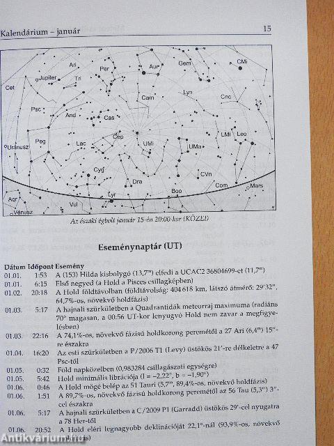 Meteor csillagászati évkönyv 2012