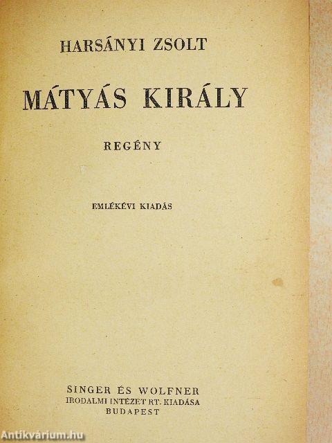 Mátyás király