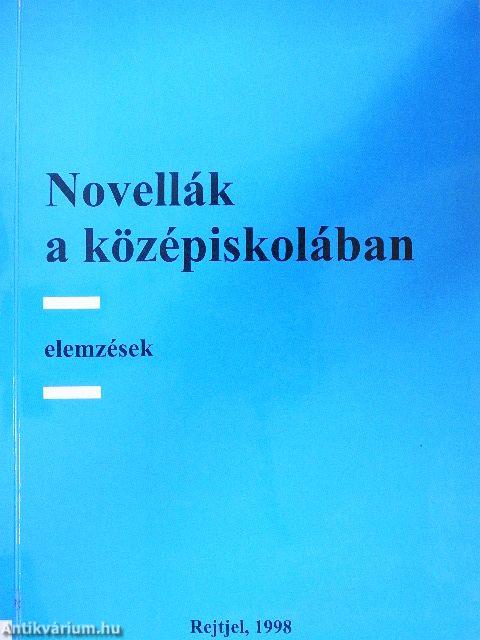 Novellák a középiskolában