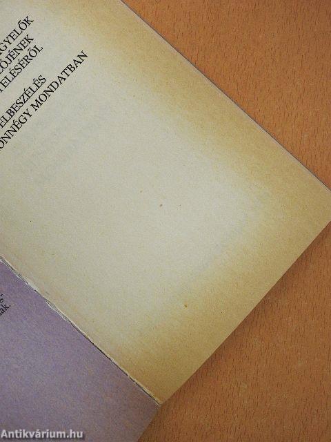 A megbízás, avagy a megfigyelők megfigyelőjének megfigyeléséről