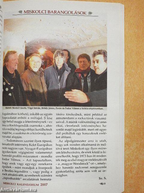 Miskolci kalendárium 2007