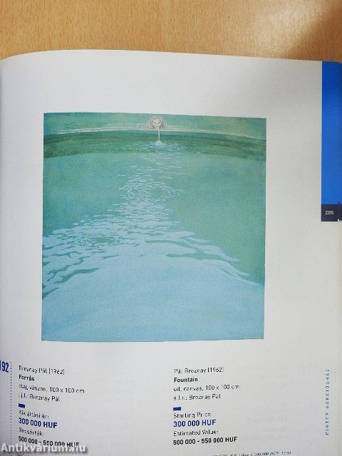 Pintér aukció a Vaszary Villában 2018