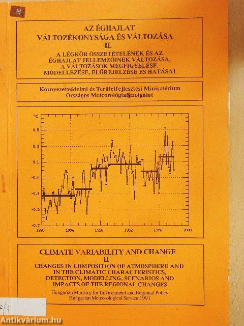 Az éghajlat változékonysága és változása II.