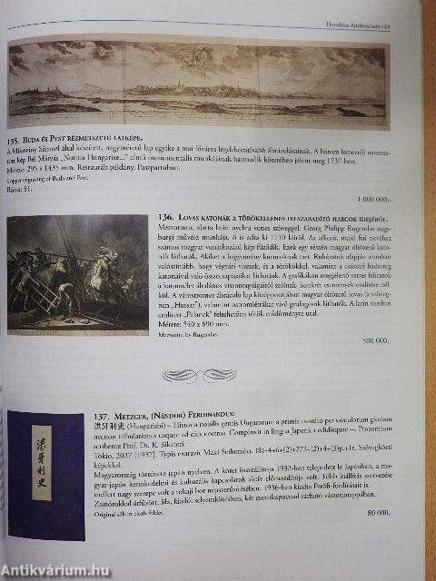 Hereditas Antikvárium 7. árverés