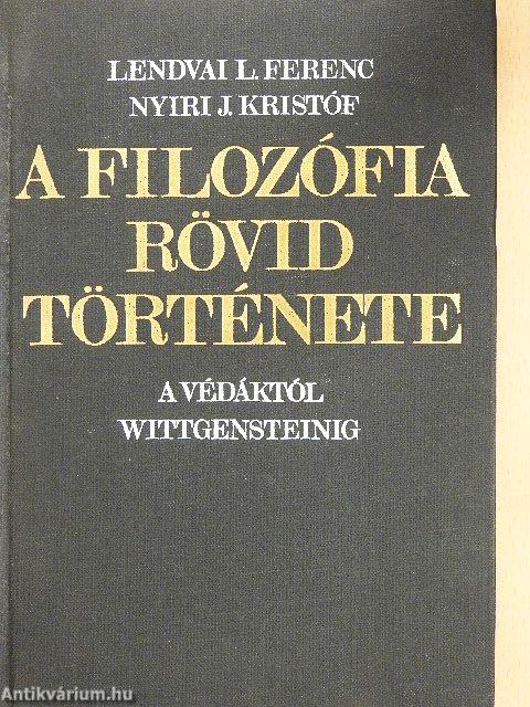 A filozófia rövid története