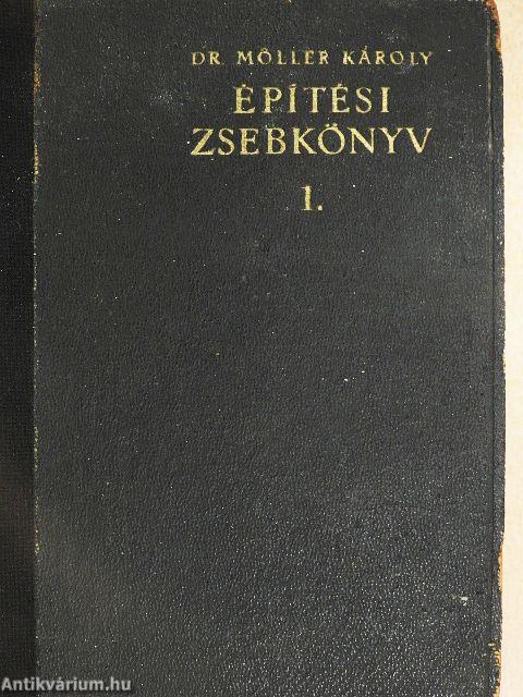 Építési zsebkönyv I-II.