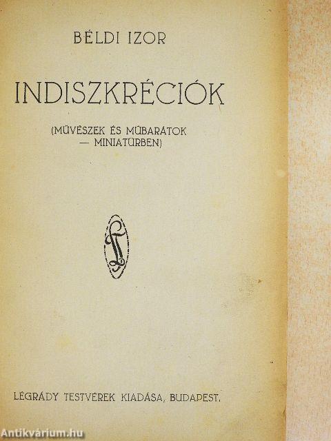 Indiszkréciók