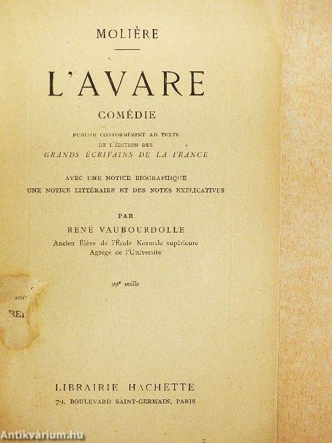 L'avare