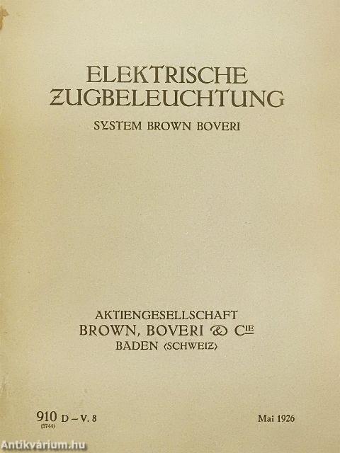 Elektrische Zugbeleuchtung