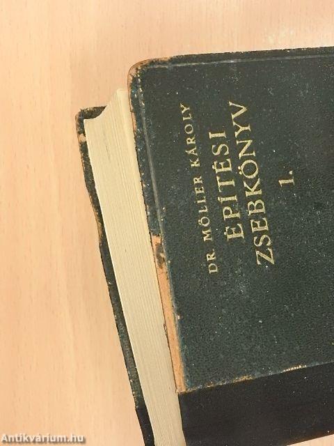Építési zsebkönyv I-II.