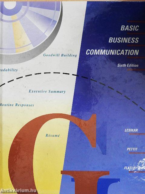 Basic Business Communication
