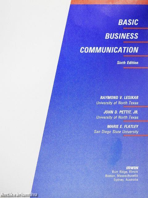 Basic Business Communication