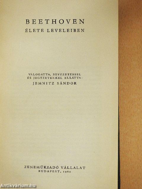 Beethoven élete leveleiben