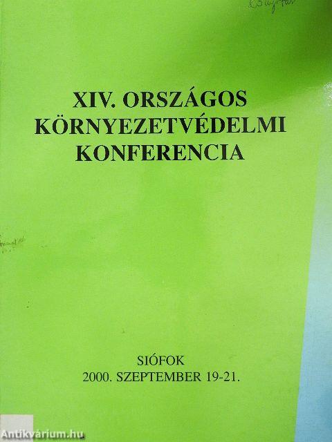 XVI. Országos Környezetvédelmi Konferencia