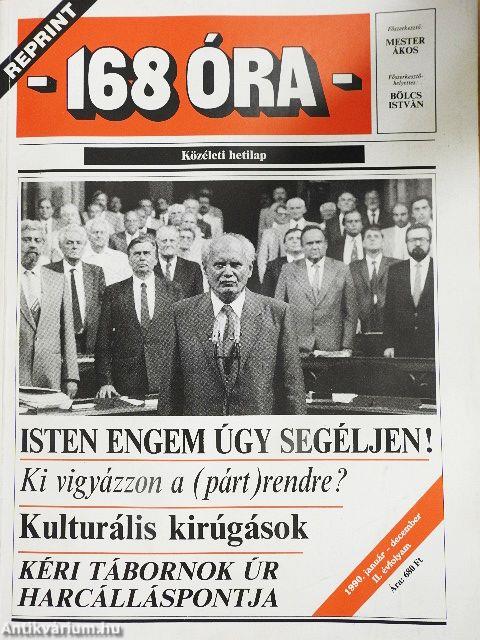 A 168 óra 1990-es évfolyamának reprint kiadványa