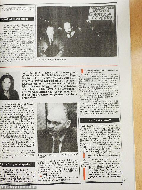 A 168 óra 1990-es évfolyamának reprint kiadványa