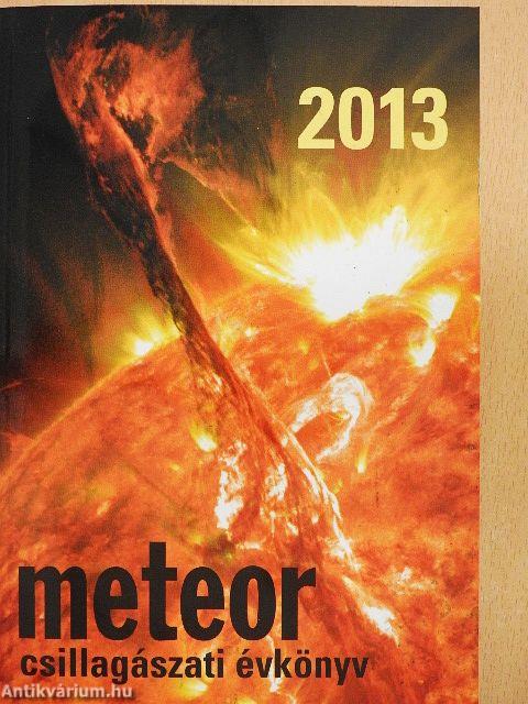 Meteor csillagászati évkönyv 2013