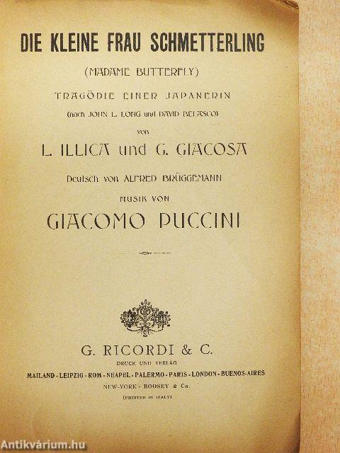 Die Kleine Frau Schmetterling