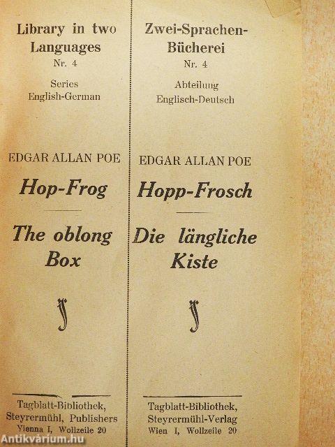 Hop-Frog/The oblong Box