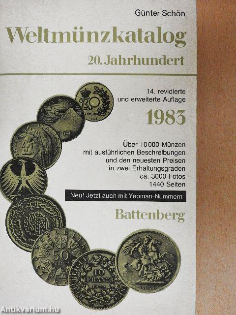 Weltmünzkatalog 1983. I-II.