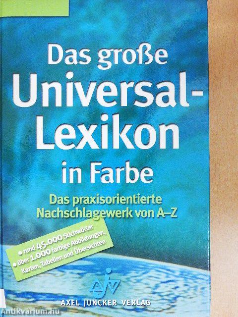 Das große Universal-Lexikon in Farbe
