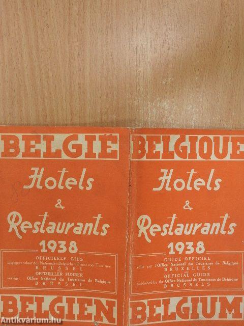 Belgie Hotels & Restaurants 1938