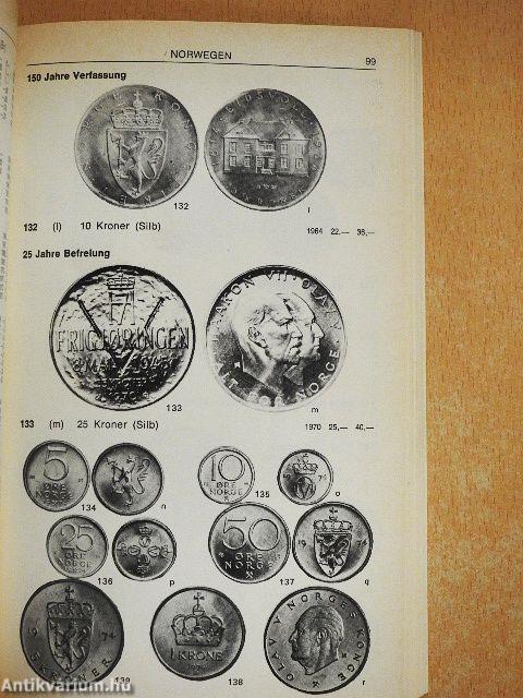 Die Münzen Europas nach 1945