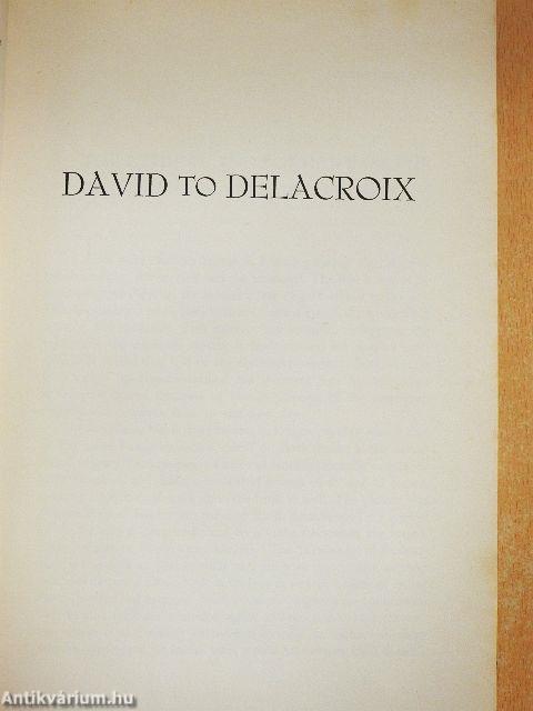 David to Delacroix