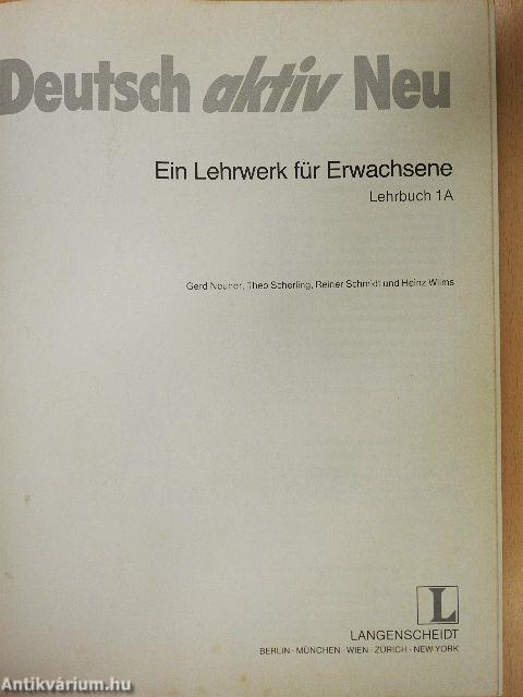 Deutsch aktiv Neu 1A - Lehrbuch + info