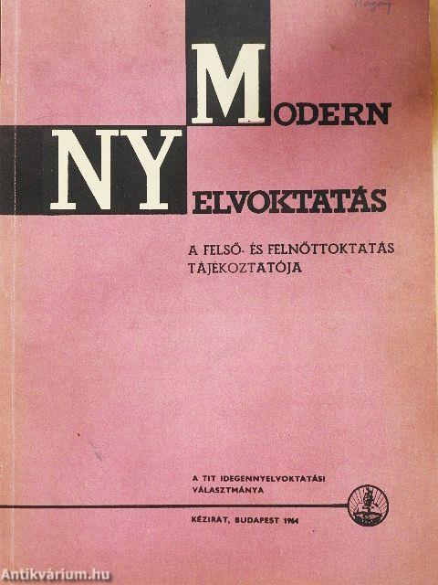 Modern nyelvoktatás 1964/5-6.