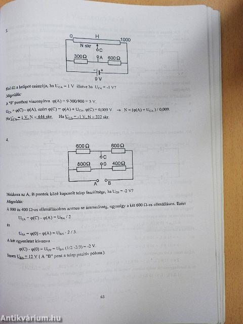 Fizika laboratóriumi gyakorlatok