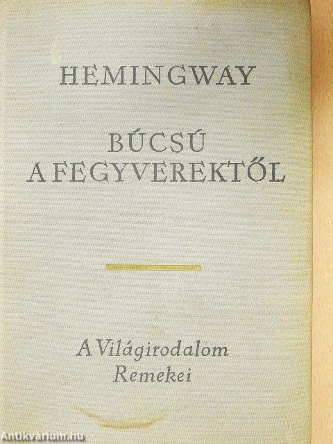 Búcsú a fegyverektől