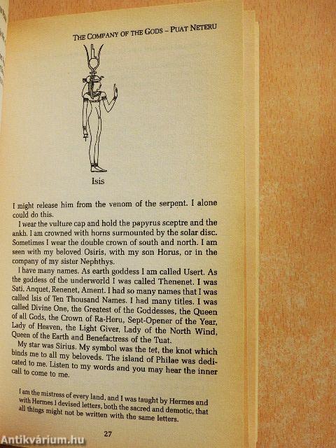 The Elements of the Egyptian Wisdom