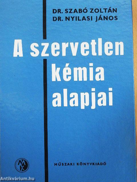 A szervetlen kémia alapjai